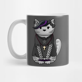 Goth Cat Mug